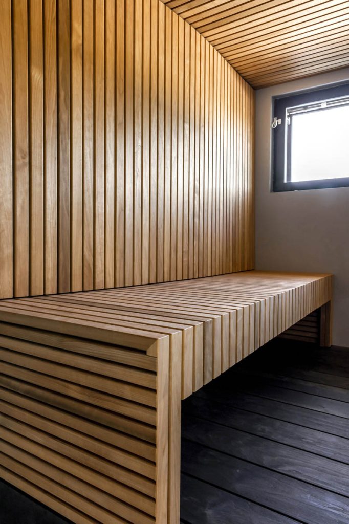 Tuusulan asuntomessukohteen sauna 7