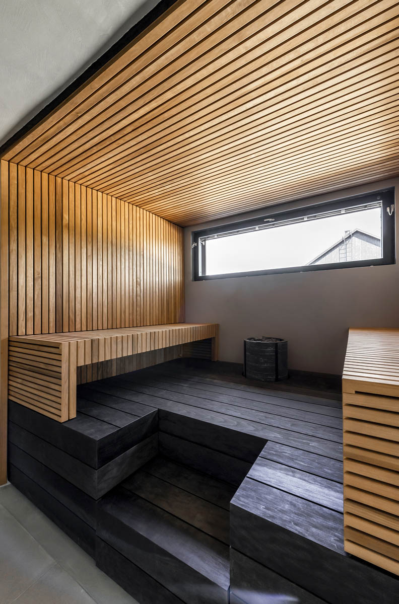 Tuusulan asuntomessukohteen sauna 9